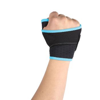 Muñequera Deportiva Fytter Palm Support De Neopreno Y Nylon | Transpirable Y Adaptable A Mano Izquierda O Derecha