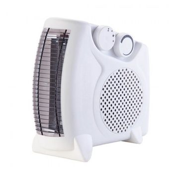 Universalblue Termoventilador Vertical De Diseño Blanco, Calefactor Pequeño  con Ofertas en Carrefour