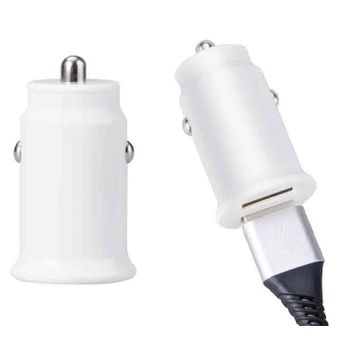 Adaptador De Coche Avant 2usb 2amp - Blanco