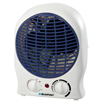 Blaupunkt Bp1012 - Calefactor Eléctrico Con 2 Niveles De Potencia | Función Ventilador | Protección Térmica | 2000w | Color Blanco