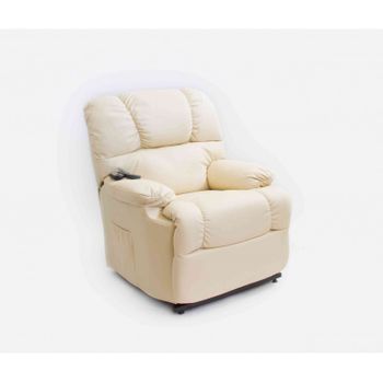 Sillón Relax Levanta Personas. Modelo.: Automático Crema