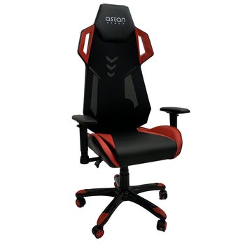 Silla Gaming Ergonómica, 2d, Reclinable 155º Negra/roja