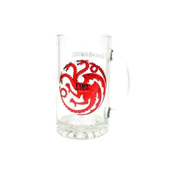 Jarra Cristal Fire And Blood Targaryen Juego De Tronos