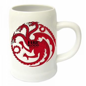 Jarra Ceramica Fire And Blood Juego De Tronos