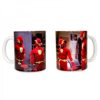 Taza Disfraz Flash The Big Bang Theory