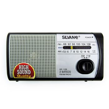 Aparato De Radio Am/fm Portátil A Pilas