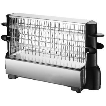 Tostador Plano Horizontal 900W. 3 Resistencias de Cuarzo, 6 Niveles de  Potencia, Apagado Automático y Bandeja Recogemigas