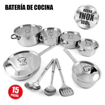 Bateria De Cocina Juego De Ollas 12pzs Piezas Royalty+line Induccion Gas  Vitro con Ofertas en Carrefour