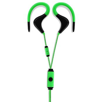 Auriculares Deportivos Verdes