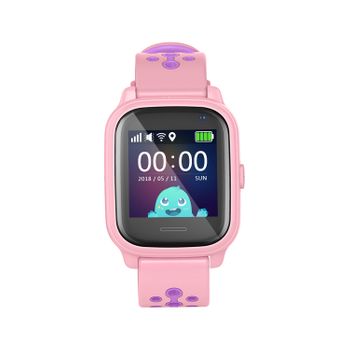 Smarwatch Para Niños Con Gps Real Leotec Kids Allo Rosa