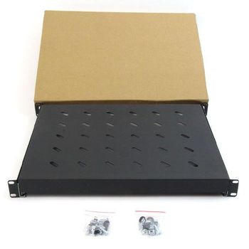 Regleta de enchufes para armario rack 10” 1U con 4 Schuko blancos PVC -  Hiper Rack