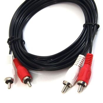 Câble Jack 3.5 /2 RCA 2m WE à Prix Carrefour