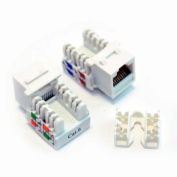 Conector Hembra Pg Rj45 Cat6 Utp Keystone