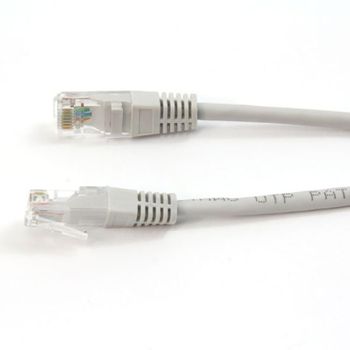 Pg Latiguillo Color Gris Rj45 Cat 5e Utp 2 Metros