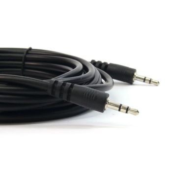 Actecom Cable Audio Estereo Mini Jack 3.5 Mm Macho A 2 Rca Macho 1 Metro  Aprox con Ofertas en Carrefour