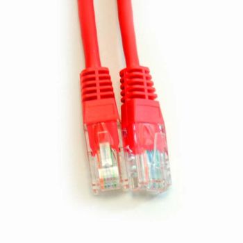 Pg Latiguillo Color Rojo Rj45 Cat 6 Utp 1.5 Metros