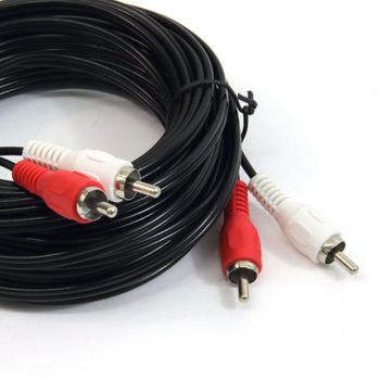 Valueline Cable De Extensión De Audio Estéreo 2 X Rca Macho - 2 X Rca  Hembra De 5 Metros, De Pvc, Color Negro con Ofertas en Carrefour