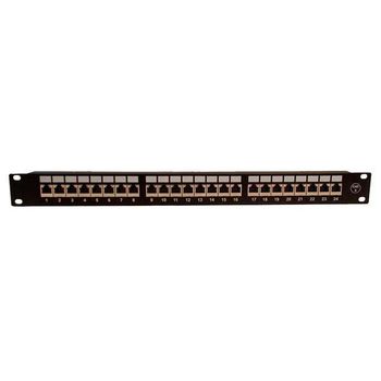 Patch Panel 24 Puertos Cat 6 Ftp