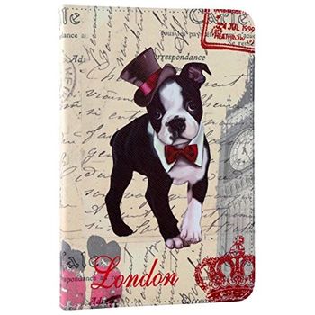 Funda Universal E-vitta Stand 2p Urban Trendy London Dog Para Tablet 9.7-10.1"