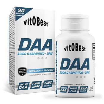 Vit.o.best D-aspartic Acid + Zinc 90 Cápsulas