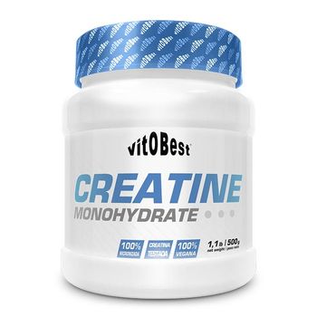 Creatina Power 500 Gr 100% Micronizada-neutra Vit.o.best