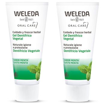 Weleda Oral Care Pasta Dentífrica Vegetal 2 X 75 Ml