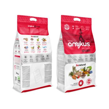 Amykus Original Sport 3 Kg – Pienso De Deporte Para Perros Con Alta Actividad