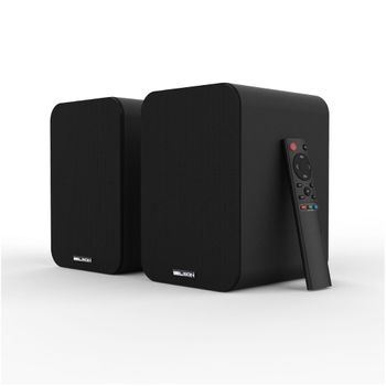 Altavoces Bluetooth  5.0 Con 60w De Potencia Rms, Conexiones Rca, Entrada Óptica, Usb, Mando. Belson Ultimate 3