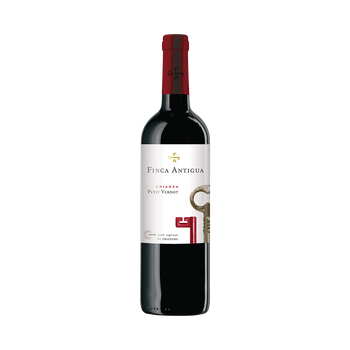 Finca Antigua Petit Verdot Crianza 75cl  Vino Tinto España La Mancha 75 Cl. 14.0º