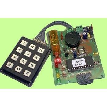 Da03 Control Acceso Codigo Teclado 12v