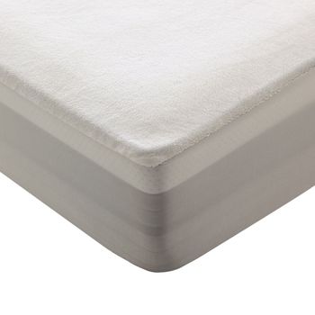 VIPALIA Protector colchon acolchado Ajustable transpirable Cama 90 cm