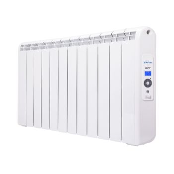 Emisor térmico Orbegozo bajo consumo WiFi. Potencia 1500 W. Pantalla LCD.  Rango de temperatura: 7ºC - 35º C.