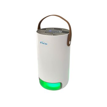 Purificador De Aire Con Filtro Hepa, Pm2, Ionizador, Lámpara Uv, 3 Velocidades Y Modo Auto Para Superficies De 15m2