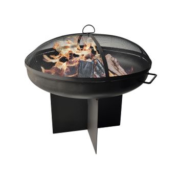 Cocina Exterior De Metal Negro Plateado 90 Cm Acero Inoxidable Estantes  Fregadero Vilama - Negro con Ofertas en Carrefour