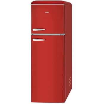 Frigorífico Vintage 1 Puerta, Sin Congelador, 243 L, Frío Estático,  Independiente, Clase F, Rojo, Radiola Rarl235rl+ con Ofertas en Carrefour