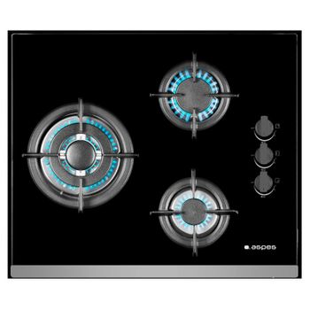 Aspes Av2300 L-vitroceramica 2 Fuegos Cristal Negro con Ofertas en  Carrefour