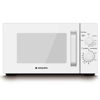 Microondas Aspes Amw120beg Blanco Espejo Grill 20l