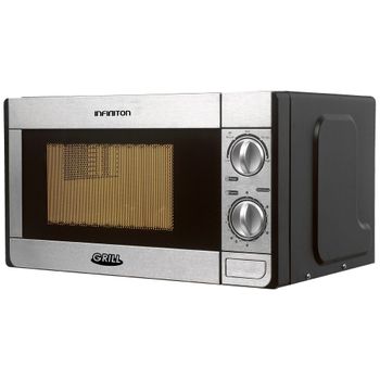 Infiniton Mw-a25bg – Microondas, Negro, 25 Litros, 900w, Función Grill  1000w, 9 Programas con Ofertas en Carrefour