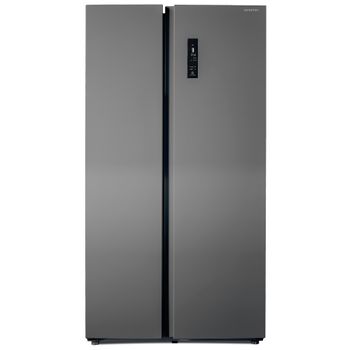 Frigorífico cuatro puertas 194x91 E Inox