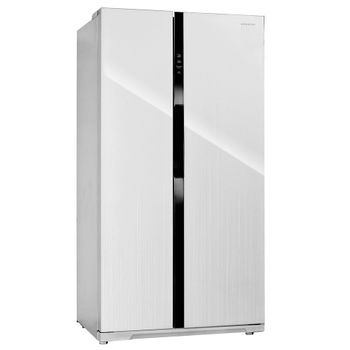 Frigorífico Americano Infiniton Sbs-717gwda - Cristal Blanco, 177cm, 562 L.,inverter, E