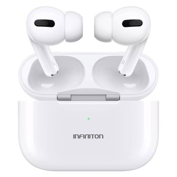 Auriculares Inalámbricos Infiniton Be-60 - Negros, Bluetooth 5.0,  Cancelación Ruido con Ofertas en Carrefour