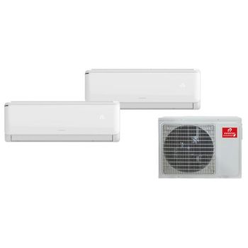 Aire Acondicionado Multi-split 3230 Infiniton (2x1, A++ / A+, Inverter, Wifi, Gas R32, Deshumidificador, Funcion Eco, Anti-bacterias) (19000 + 9000 Btu)