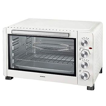 ROMO. Horno Eléctrico Sobremesa Convención y Rustidor 60L. 2500W.  Temperatura hasta 230ºC, Temporizador con Apagado 60Min (Negro) :  : Hogar y cocina