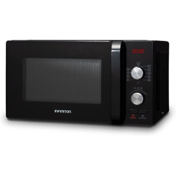 Cecotec Microondas sin plato GrandHeat 2300 Flatbed Touch Black. Capacidad  23 litros, Potencia 800 W, 8 Funciones preconfiguradas, Temporizador hasta  95 min : : Hogar y cocina