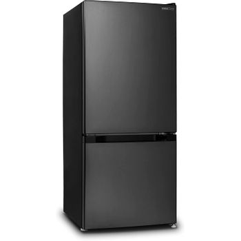 Infiniton Fgc-117b - Frigorífico Combi, 117 Litros, Dark Inox, Smartfrost, Fast Cooling, Clase A++/e, Altura 120cm