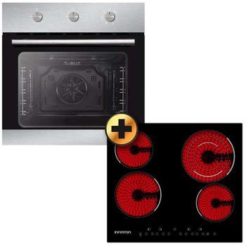 Horno de sobremesa Infiniton HSM-30N45 negro 2000w 55cm convección /