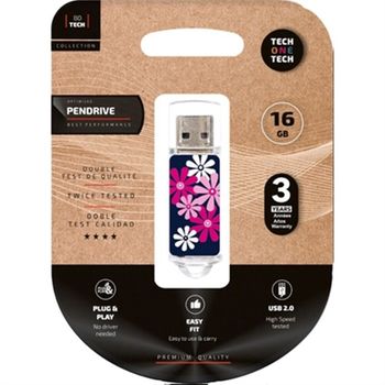 Memoria Usb Tech One Tech Tec4017-16 16 Gb