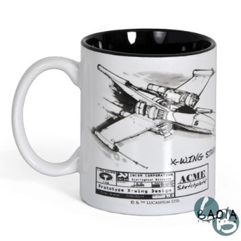 Taza Star Wars Blanca X-wing