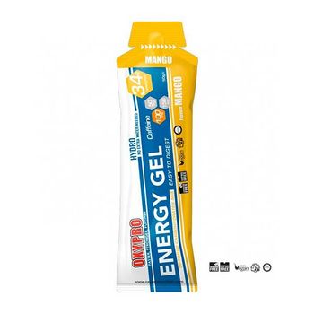 Oxypro - Energy Gel Caffeine -  1 Gel X 50 Gr - Gel Energético Vegano Con Hasta 100 Mg De