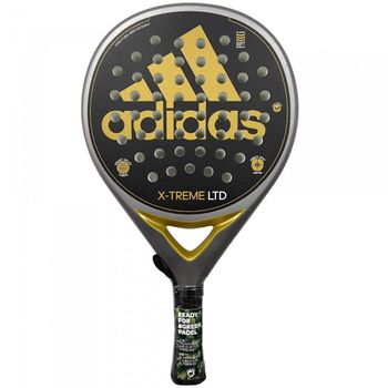 Pala Pádel Adidas X-treme Black/gold 38mm Fibra De Vidrio